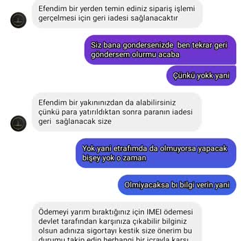 ihaleegumruk.tr (Instagram) Benden Zorla Para Yatırmamı İstediler