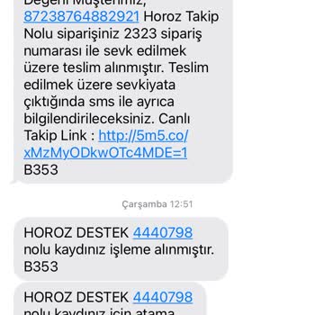 Horoz Lojistik'in Sağ Salim Teslim Edemediği Çamaşır Makinesi