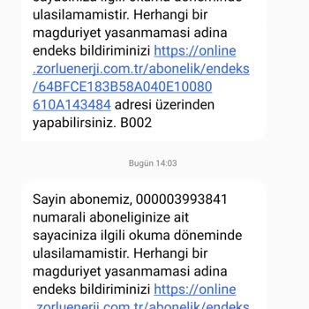 Gaziantep Zorlu Enerji Sayaç Olunmaması