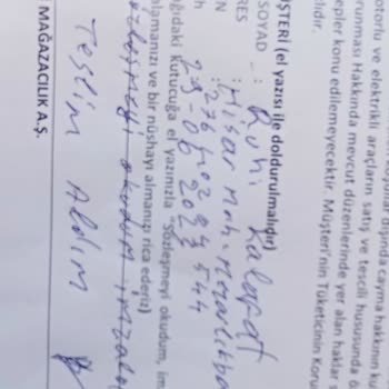 A101 Aldığım Ürün Gelmiyor