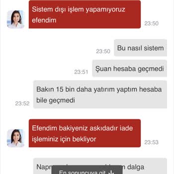 Kalebet Paramı Alamıyorum Geri