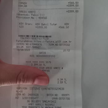A101 Para İadesi Reeder Marka S19 Max