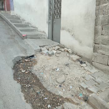 Gaziantep Belediyesi Kilit Taşı Çalışmasını Yapmıyor