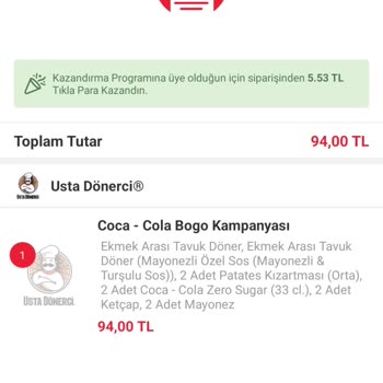 Tıkla Gelsin, Coco Cola Uygulaması Ve Usta Dönerci Saygısızlığı