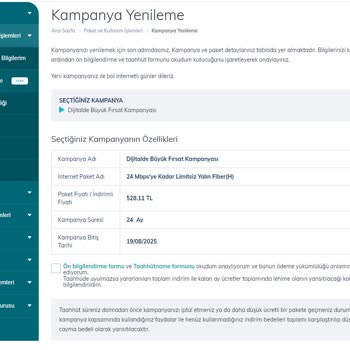 Türk Telekom Hatayla İlgilenmediği İçin Taahhüdümü Yenileyemiyorum