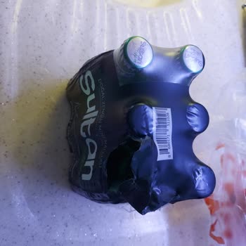 Sultan İçecek Dolu Maden Suyu Şişesinin Patlaması