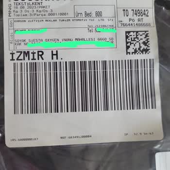MNG Kargo Ve Kargon İletişim ( Active Tekstil ) Mağduriyeti...