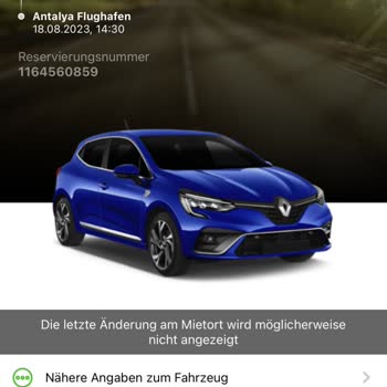 Europcar Renault Aracın Frenleri Sorunluydu