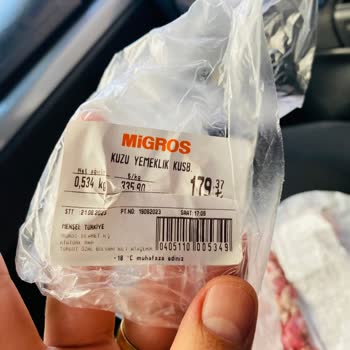 Migros Kasap Reyonu Pişmanlığı