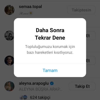 Threads Topluluğumuzu Koruyoruz Uyarısı