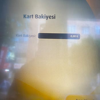 Türk Kızılay Esen Kartta Bakiye Yok