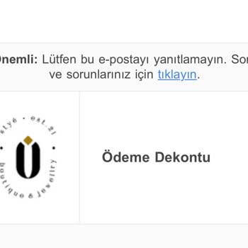 Özde Karacan Butik İade Sürecimin İşleme Alınması