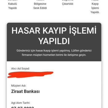 AGT Kurye (aynigunteslim.com) Ziraat Bankası'na Ait Kartlarımı Kaybettiler Ve Beni Mağdur Ettiler!