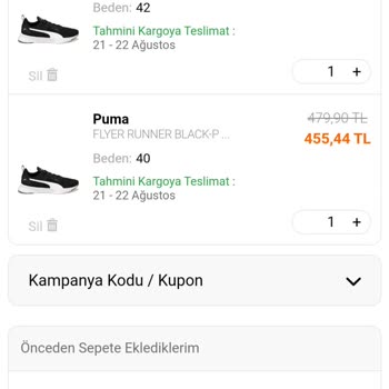 FLO Ayakkabı FLO Mobil Uygulama Etiket Hatası