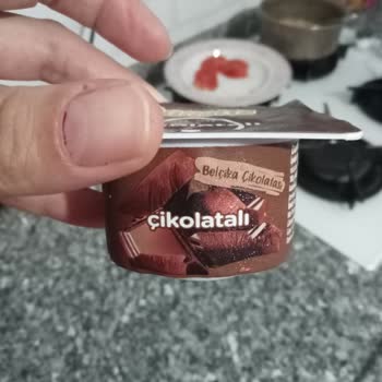 Küflenmiş Danette Puding