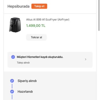 Hepsiburada Belirtmiş Olduğu Yarın Kapıda Taahhüdünü Yerine Getirmiyor