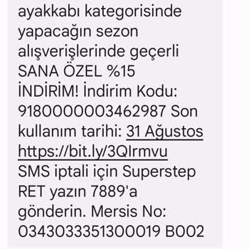 SuperStep Kendi Kampanya İndirimini Uygulanmıyor