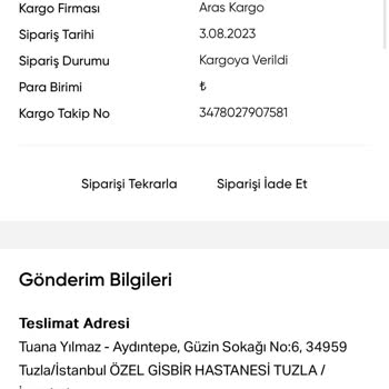 GS Store Siparişi Teslim Alamama