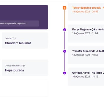 Hepsijet Firma Ve Kurye Pişmanlığı