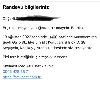 Smile Est Profesyonellikten Uzak Bir Klinik!