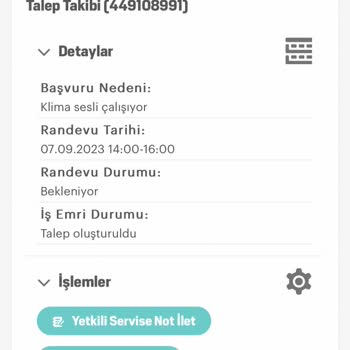 Arçelik Altus 1 Ay Randevu Süresi