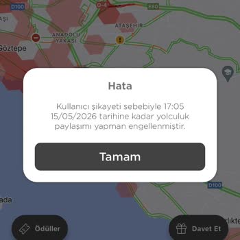 Martı Paylaşım Yasağı Asılsız Şikayet Bilgi Verilmeden Ceza Kesildi