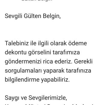 Karaca Züccaciye Karaca'dan Para İadesi Yapılmıyor.