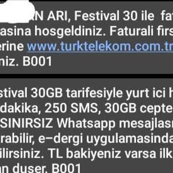 Türk Telekom Mobil Fatura Saçmalığı