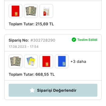 Migros Sanal Market Sipariş Edilen Ürünü Gönderemiyor.