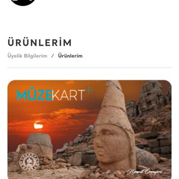 Müze Kartım Elime Geçmedi