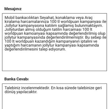 VakıfBank Cepte Kazan Kampanya İptali