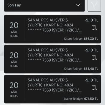 Türkeri Otomat ödemeyi aldı ama ürünü bana vermedi