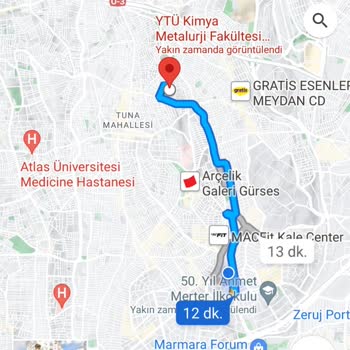 Yıldız Teknik Kimya Fakültesi Yanlış Konum ÖSYM