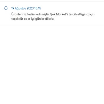 Şok Marketler Şok Cep Sipariş İptaline Rağmen Teslim Edildi Gözüküyor