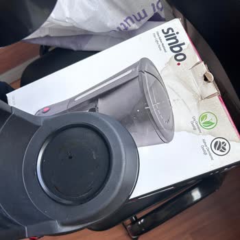 Getir Marketin Sattığı Kullanılmış Sinbo Marka Filtre Kahve Makinesi
