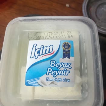 İçim Beyaz Peynir 500gr. Yabancı Cisim