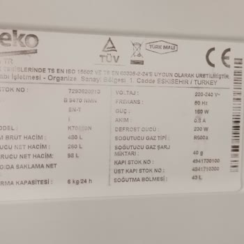 Beko Buzdolabı Arızası LED Ses Sensör