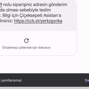 Çiçek Sepeti İptal