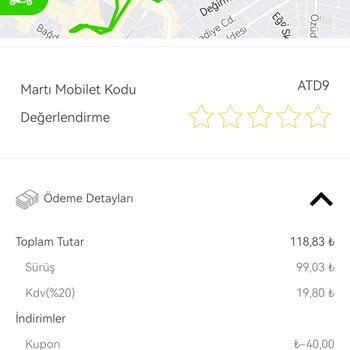 Martı Yanlış Kupon Düşüldü