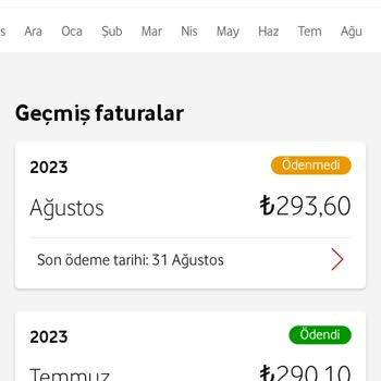 Vodafone Eski Paketime Geçmek İstiyorum