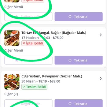 GetirYemek Para İadesi Yapılmadı