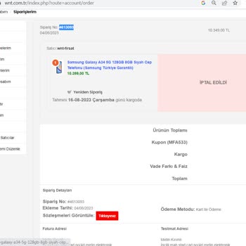 Cimri.com Zarara Uğratan Site Reklamı