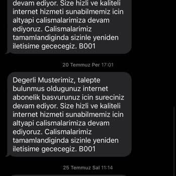 Türk Telekom'un Bağlamadığı İnternet Abonelikleri
