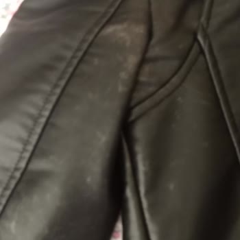 Zara'dan Aldığım Deri Mont Renk Attı