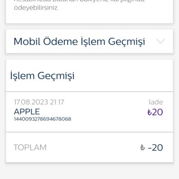 Türk Telekom Mobil Ödeme Kullanım Bedeli İptali