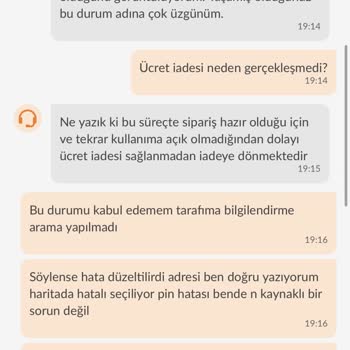 Trendyol Sokak Adını Hatalı Gösterdi Ücretimi İade Etmedi