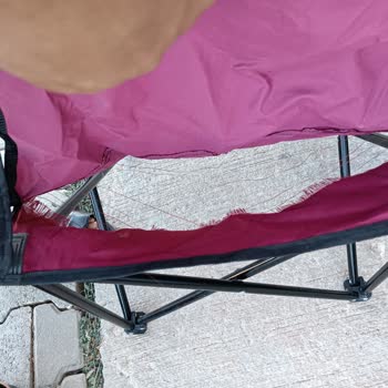 Koçtaş Kamp Sandalyesi Kumaş Yırtılması