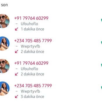 WhatsApp Yurt Dışı Araması