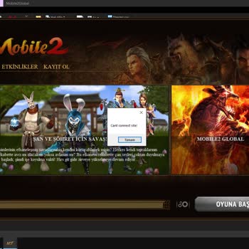 Metin 2 Mobile Bilgisayarda Açmıyor Cant Connect Site Hatası
