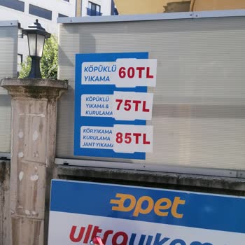 Opet Oto Yıkamanın Fahiş Artışları